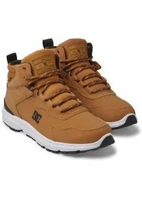 Stiefel DC Shoes "Mutiny Wr", Herren, Gr. 13(47), beige (braun), Obermaterial:40.39% Leder, 46.71% Synthetikmaterial, 12.09% Microfaser;, Schuhe Stiefel