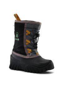 Kamik Porter Winterschuhe Kinder (Gr 35 |schwarz |wasserdicht)