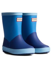 Hunter Boots First Colour Block Insulated Boot Gummistiefel Kinder (Gr 31 |blau |wasserdicht)