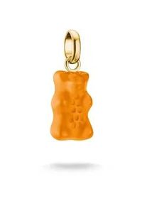 Charm-Einh&auml;nger Thomas Sabo "Thomas Sabo x HARIBO: Charm - Connect", bunt (gelbgoldfarben, orange, orange), Charms, Damen, Silber 925 (recycelt), mit Kristallglas