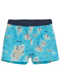 Color Kids Baby Beachshorts with Diaper AOP Boardshorts Kinder (Gr 92 |türkis)