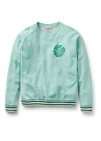 Passenger Fade Organic Cotton Sweatshirt Longsleeve Damen (Gr M |grün/türkis)