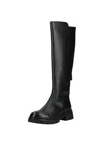 Stiefel Gabor "Gabor Stiefel Leder", Damen, Gr. 37, schwarz, Leder, Schuhe Stiefel