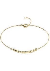 Armband "Schmuck Geschenk Armkette mit Kugeln", gelbgoldfarben, ANISTON JEWELRY & WATCHES, Armb&auml;nder, Damen, 19cm, Silber 925 (Sterlingsilber), Armband