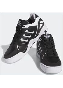 Sneaker Adidas SPORTSWEAR "MIDCITY LOW", Herren, Gr. 45, schwarz-wei&szlig; (core schwarz, cloud wei&szlig;, core schwarz), Synthetik, Textil, Schuhe Sneaker