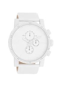 Oozoo Armbanduhr, Herrenuhr, Lederarmband, Chrono-Look