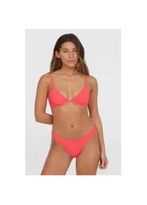 O`Neill Triangel-Bikini O'NEILL "HONOPU ROCKLEY BIKINI SET", Damen, Gr. 38, N-Gr, pink (pink flaming), Obermaterial: 82% Polyamid, 18% Elasthan, Bikini-Sets Triangel-Bikini
