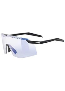 Uvex Pace Stage V Photochromic Cat 1-3 (VLT 16-69%) Fahrradbrille (weiß)