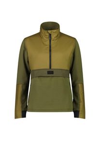 Mons Royale Decade Mid Pullover Fleecepullover Damen (Gr L |oliv)