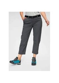 Trekkinghose Maier Sports "7/8 LULA", Damen, Gr. 52, N-Gr, grau, Obermaterial: 90% Polyamid, 10% Elasthan, 7/8-L&auml;nge, Hosen Trekkinghose, 4-Wege-Stretch, auch in gro&szlig;en Gr&ouml;&szlig;en erh&auml;ltlich