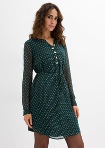 bonprix 2-in-1 Umstands- und Stillkleid aus Chiffon, gr&uuml;n, Gr.44, Elegantes Blusenkleid f&uuml;r die Schwangerschaft und danach
