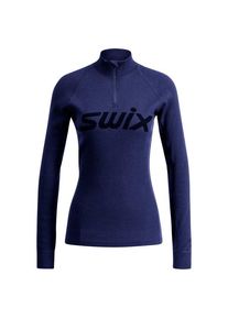 Swix RaceX Merino Half Zip Merinounterwäsche Women (Gr M |blau)
