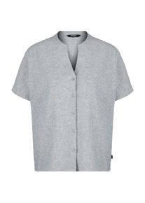 Bluse Stoic Hemp54 BjurholmSt. S/S Blouse Damen (Gr XS |grau)
