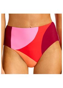 Seafolly Sorrento High Waisted Pant Bikini-Bottom Damen (Gr 36 |orange)