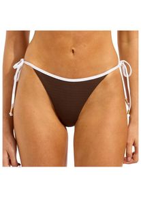 Seafolly Beach Bound Tie Side Rio Pant Bikini-Bottom Damen (Gr 36 |orange)