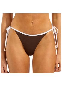 Seafolly Beach Bound Tie Side Rio Pant Bikini-Bottom Damen (Gr 34 |orange)