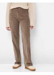 Raphaela by Brax Damen Cordhose Style PEGGY FLARED TAUPE, braun, Gr. 40