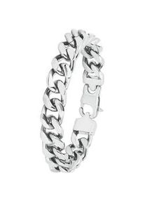 Edelstahlarmband Amor "9418190", silber (edelstahlfarben), Armb&auml;nder, Herren, 22cm, Edelstahl, Edelstahlarmband