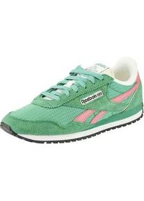 Sneaker Reebok CLASSIC "CLASSIC AZ", Damen, Gr. 37, upgrade gr&uuml;n, upgrade gr&uuml;n, passion pink, Leder, Synthetik, Textil, Schuhe Sneaker