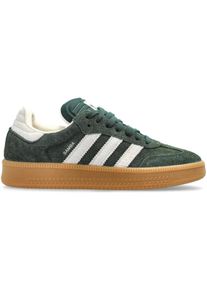 Adidas Low-Top Sneaker - Samba Xlg Shadow Green/chalk White/gum3 - Gr. US_6_5 - in Wei&szlig; - f&uuml;r Damen
