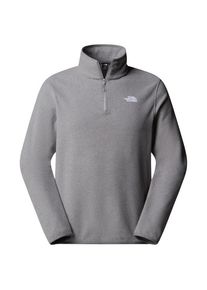 Fleecepullover The North Face Glacier Fleece 1/4 Zip Jacket Herren (Gr M |grau)
