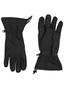CMP Softshell Gloves Handschuhe Kinder (Gr 5,5 |schwarz |wasserdicht)