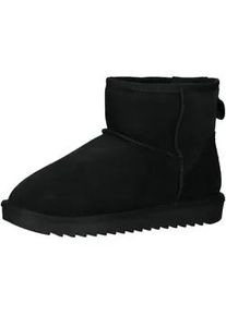 Snowboots Ara "Ara Stiefel Veloursleder", Damen, Gr. 40, schwarz, Veloursleder, Schuhe Snowboots