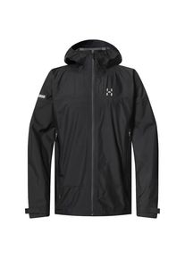 Haglöfs Regenjacke Haglöfs L.I.M Airak 2,5L Jacket Herren (Gr S |schwarz |wasserdicht)