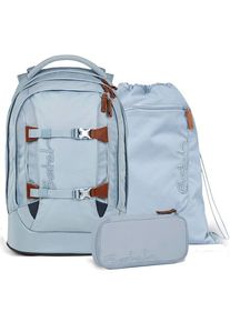 Satch pack Set aus pack + Sportbeutel + Schlamperbox-Nordic Ice Blue