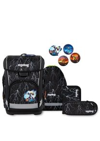 Ergobag Cubo light Schulrucksack Super ReflektBär-Super ReflektBär