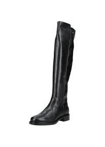 Overkneestiefel Nero Giardini "Nero Giardini Stiefel Leder", Damen, Gr. 38, schwarz, Leder, Schuhe