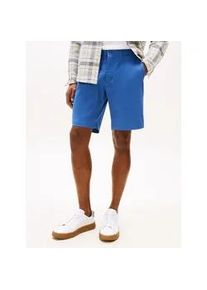 Bermudas Tommy Hilfiger "BROOKLYN SHORT 1985", Herren, Gr. 36, N-Gr, blau (angora blau), Web, Obermaterial: 97% Baumwolle, 3% Elasthan, Hosen Bermudas