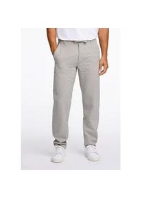 Leinenhose LINDBERGH "Leinenhose Relaxed Fit", Damen, Gr. L, grau, Obermaterial: 55% Leinen, 45% Baumwolle, relaxed fit, Hosen