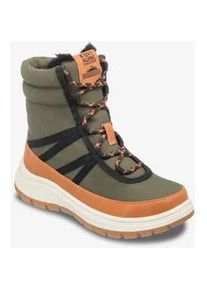 Winterboots Roxy "ALLYX", Damen, Gr. 41, khaki, Synthetik, Schuhe Winterboots, Winterschuhe, Winterstiefel, Snowboots, wasserabweisend & gef&uuml;ttert