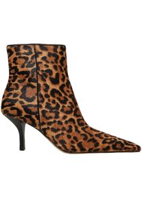 Michael Kors Stiefel - Pony hair ankle boots 'Selina' - Gr. US_6_5 - in Braun - f&uuml;r Damen