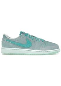 Nike Low-Top Sneaker - Jordan 1 Retro Low OG Washed Teal (Women's) - Gr. 37,5 (EU) - in Wei&szlig; - f&uuml;r Damen