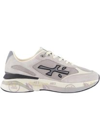 Premiata Low-Top Sneaker - Heren Moerun Sneaker Grijs - Gr. 44 (EU) - in Grau - f&uuml;r Damen