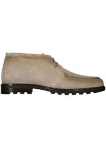 Santoni Heren Rock Veterschoen Beige - Gr. UK_6_5 - in Beige