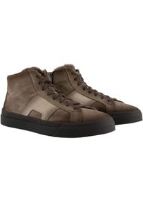 Santoni Low-Top Sneaker - Dbs-unity-c-zire - Gr. UK_8_5 - in Braun - f&uuml;r Damen