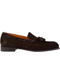 Santoni Loafer - Heren Brando Loafer Bruin - Gr. UK_9 - in Braun - f&uuml;r Damen