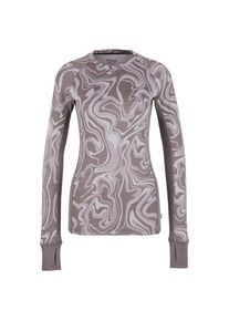 Stoic Merino225 StensundSt L/S Merinoshirt Damen (Gr 3XL |grau)