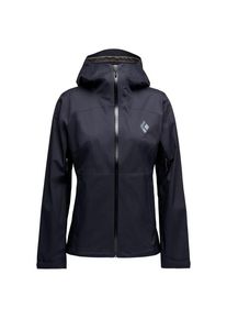 Black Diamond Fineline Stretch Shell Regenjacke Damen (Gr XS |blau |wasserdicht)