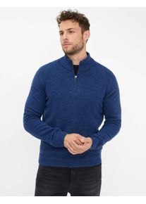 Brax Herren Strickpullover Style STEFFEN baltic, Blau, Gr. XS