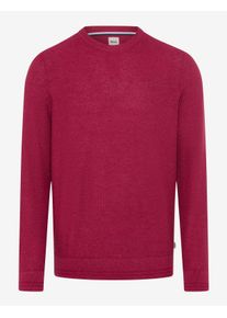 Brax Herren Strickpullover Style RICK magenta, dunkelrot, Gr. XXL