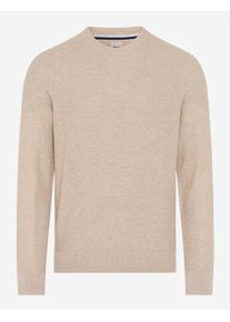 Brax Herren Strickpullover Style RICK beach, Beige, Gr. 6XL