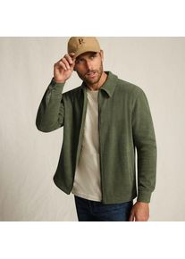 LANDS' END Stretchcord-Hemdjacke, Herren,  Gr&uuml;n, Polyester/Polyester-Mischung, by Lands' End