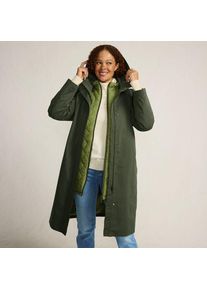 LANDS' END 4-in-1-Mantel, Damen,  Gr&uuml;n, Polyester, by Lands' End