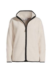 LANDS' END Teddy-Jacke, Damen,  Wei&szlig;, Polyester, by Lands' End