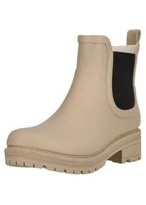 Stiefel WEATHER REPORT "Raimar", Damen, Gr. 39, grau (taupe), Gummi, Schuhe Stiefel, mit profilierter Laufsohle