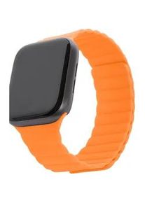 Decoded Smartwatch-Armband "Silicone Magnet Traction Strap LITE 38/40/41mm", orange (apricot), Uhrenarmb&auml;nder, Wasser- und schwei&szlig;fest